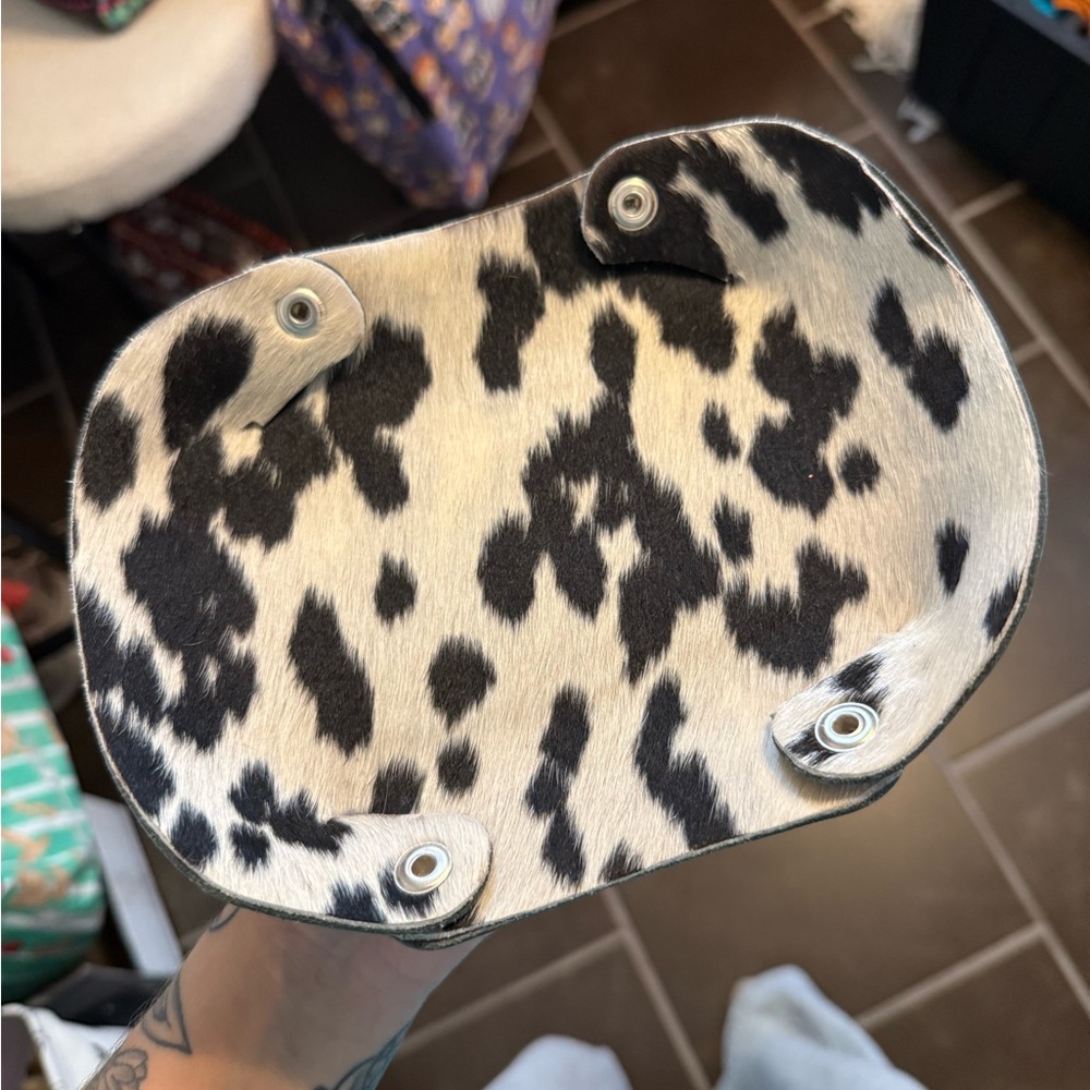 Cow Print Handbag